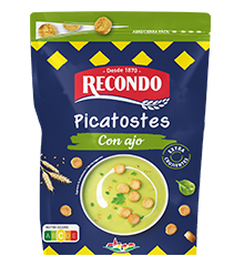 Picatostes sabor ajo