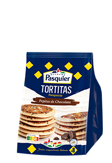 Tortitas con pepitas de chocolate
